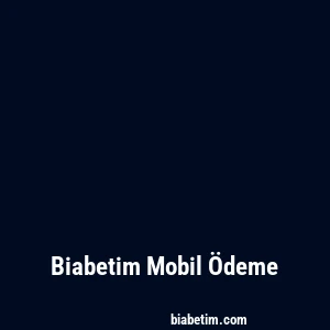 Biabetim Mobil Ödeme